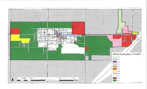 2022 Zoning Map of the City of Lamoni